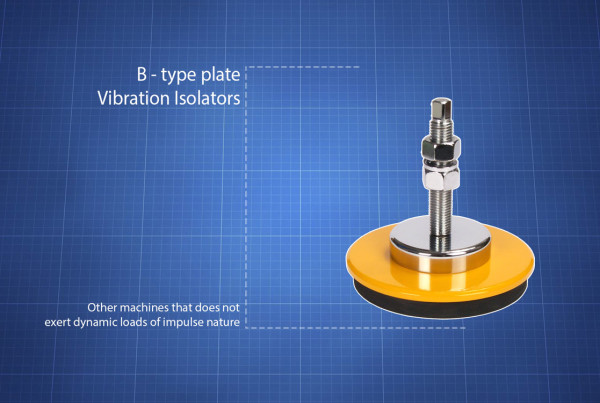 B-type plate Vibration Isolators